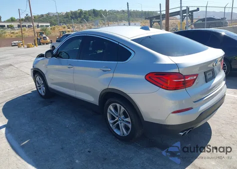2015 BMW X4 xDrive28I z USA, uszkodzony, nr VIN 5UXXW3C56F0M87217